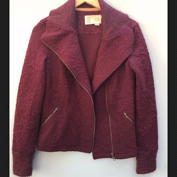 Anthropologie Jackets & Blazers - Anthropologie Loden Moto Jacket - Saturday Sunday